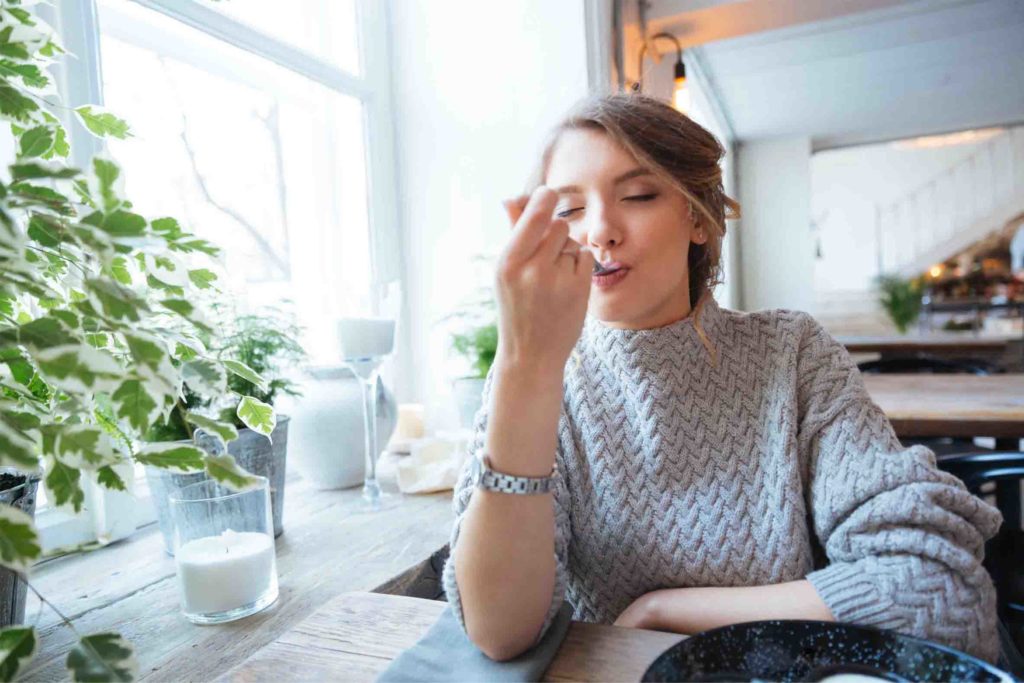 Mindfulness comiendo