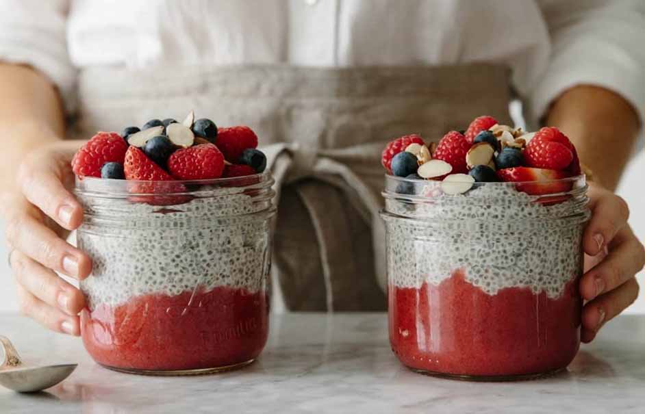 Receta fácil de Pudding de Chía
