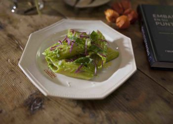 Receta de pasta verde de Primavera Ruiz